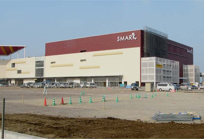 SMARK　スマーク伊勢崎 建設履歴