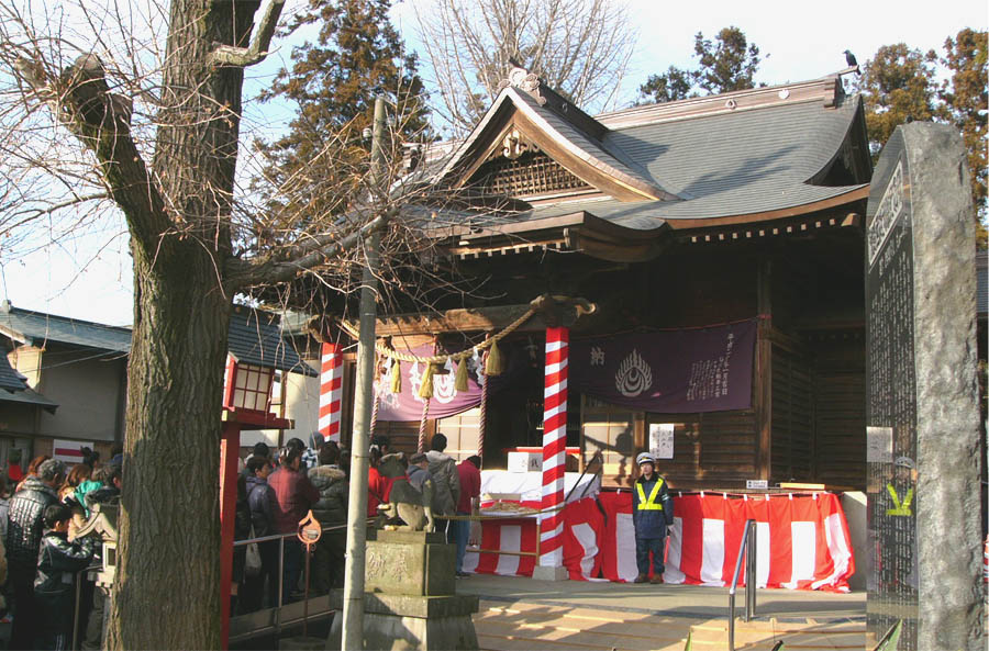 小泉稲荷神社初詣・2012年